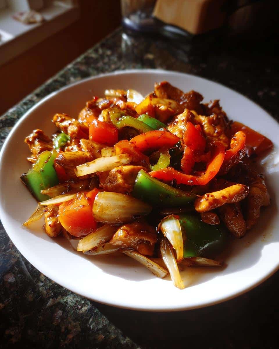 Black Pepper Chicken - detail 1