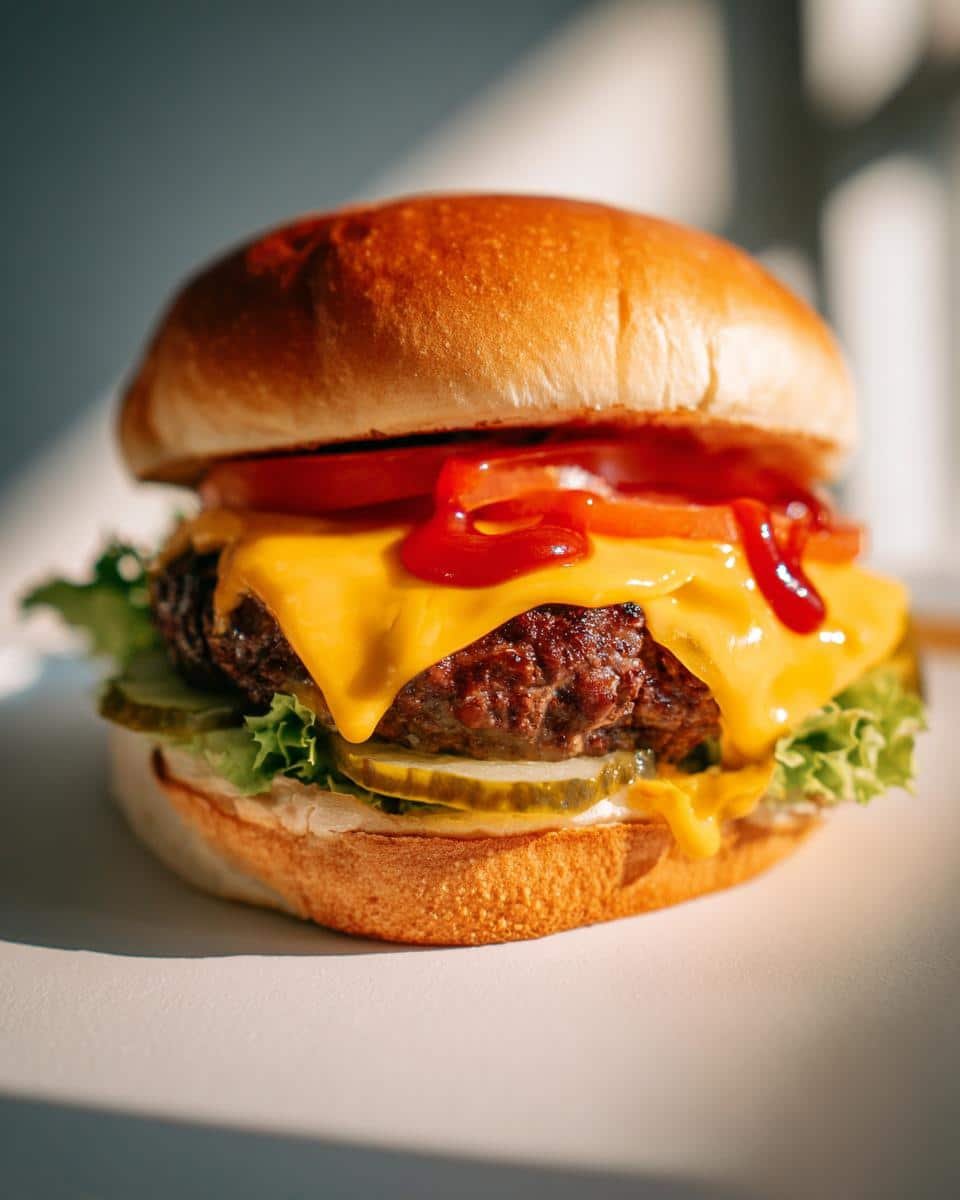 chees burger - detail 4