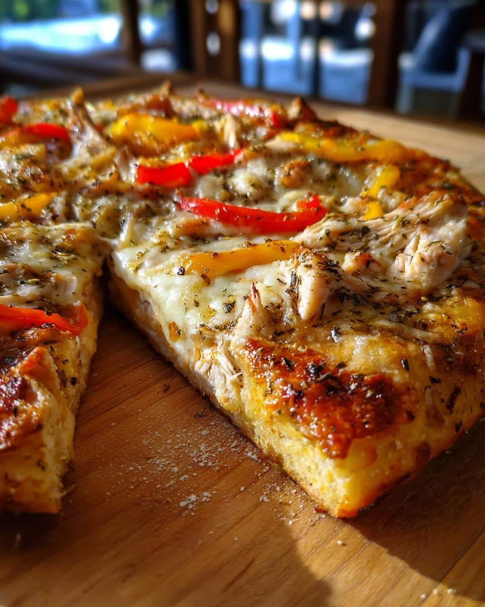 chicken falafel - detail 1